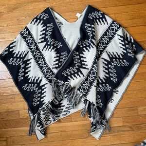 Women's Fringe Cape